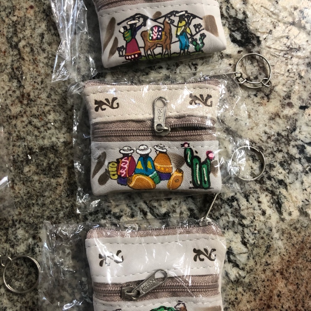 Made in Peru coin purse.